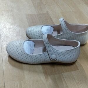 Cream Mary Jane Flats